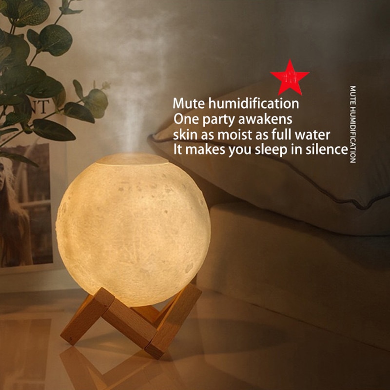 Moon Lamp Humidifier USB Diffuser