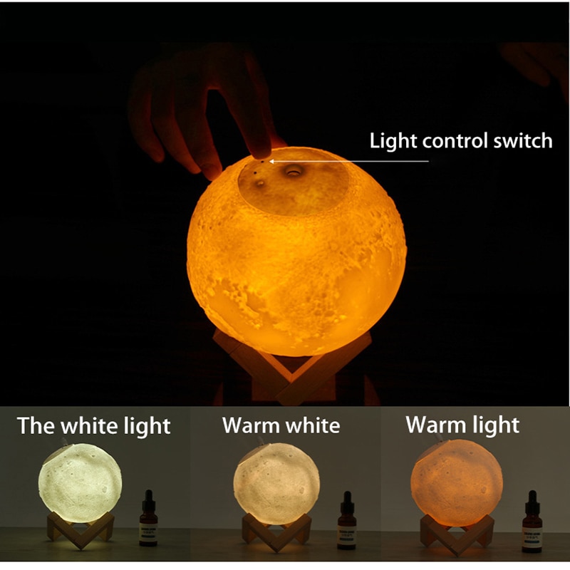 Moon Lamp Humidifier USB Diffuser