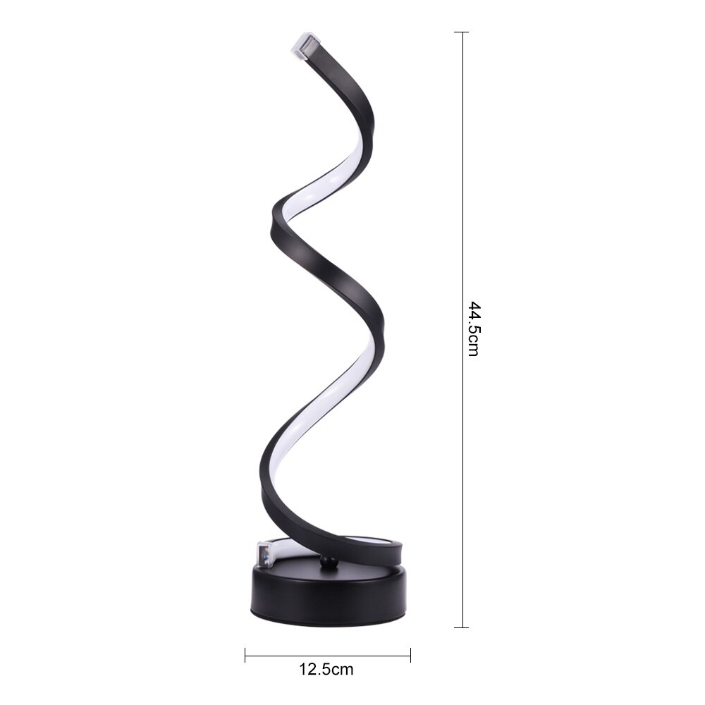 Spiral Lamp LED Desk Light