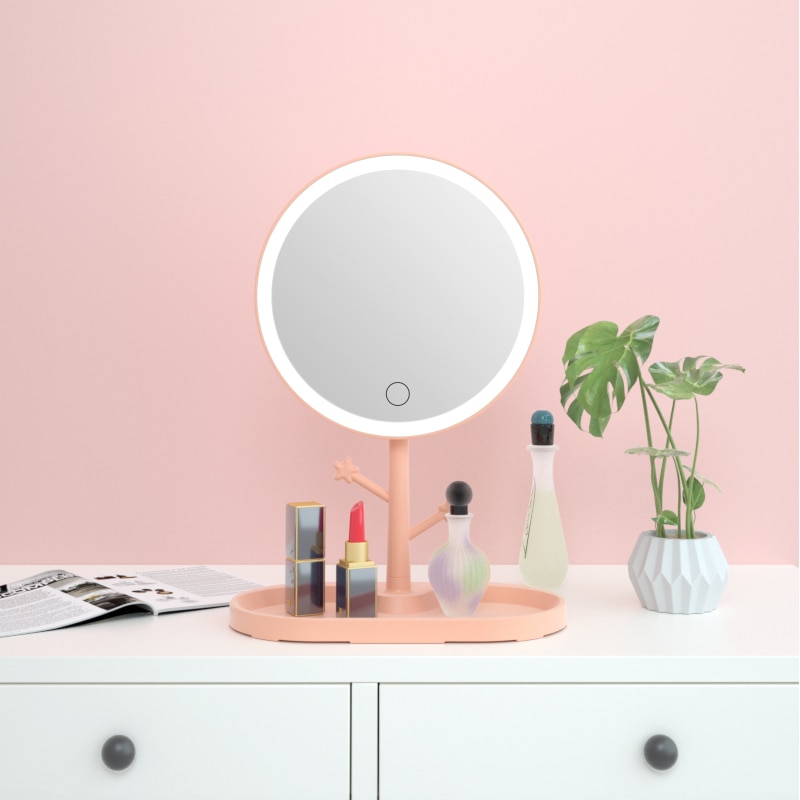 Vanity Desk Mirror with Light