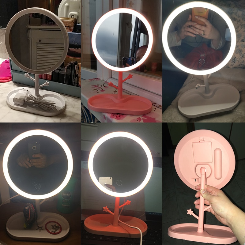 Vanity Desk Mirror with Light