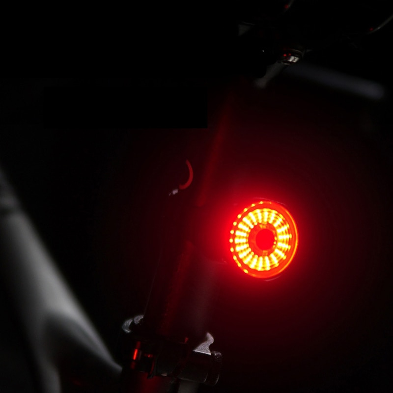 Smart Rechargeable Saddle Mounted Rear Light