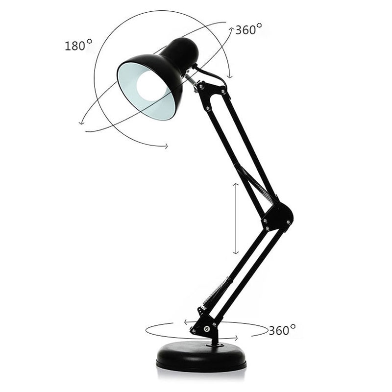 Swing Arm Desk Lamp Reading Light