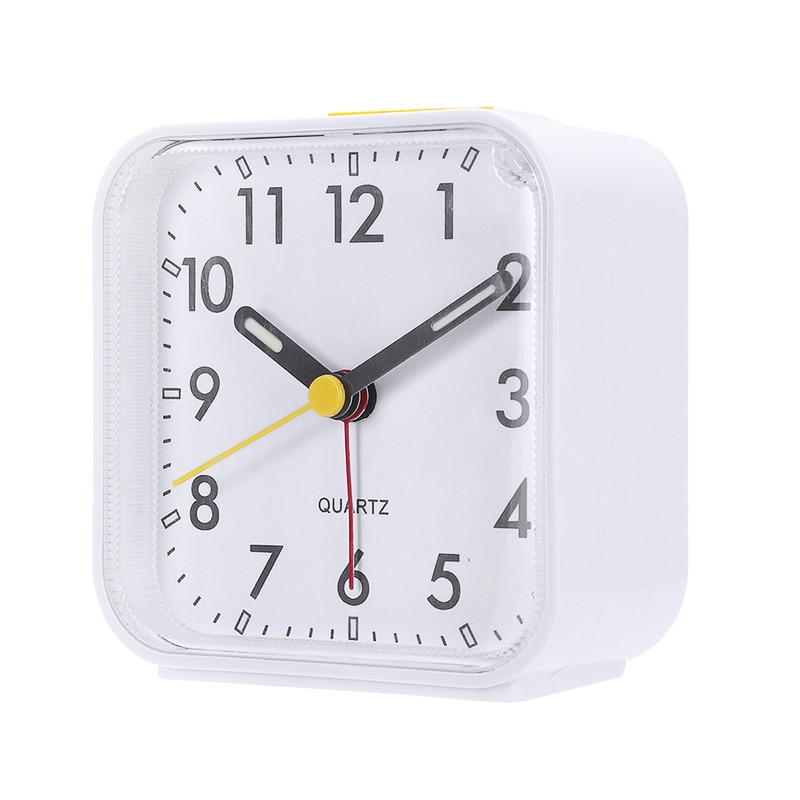 Mini Analog Alarm Bedside Clock