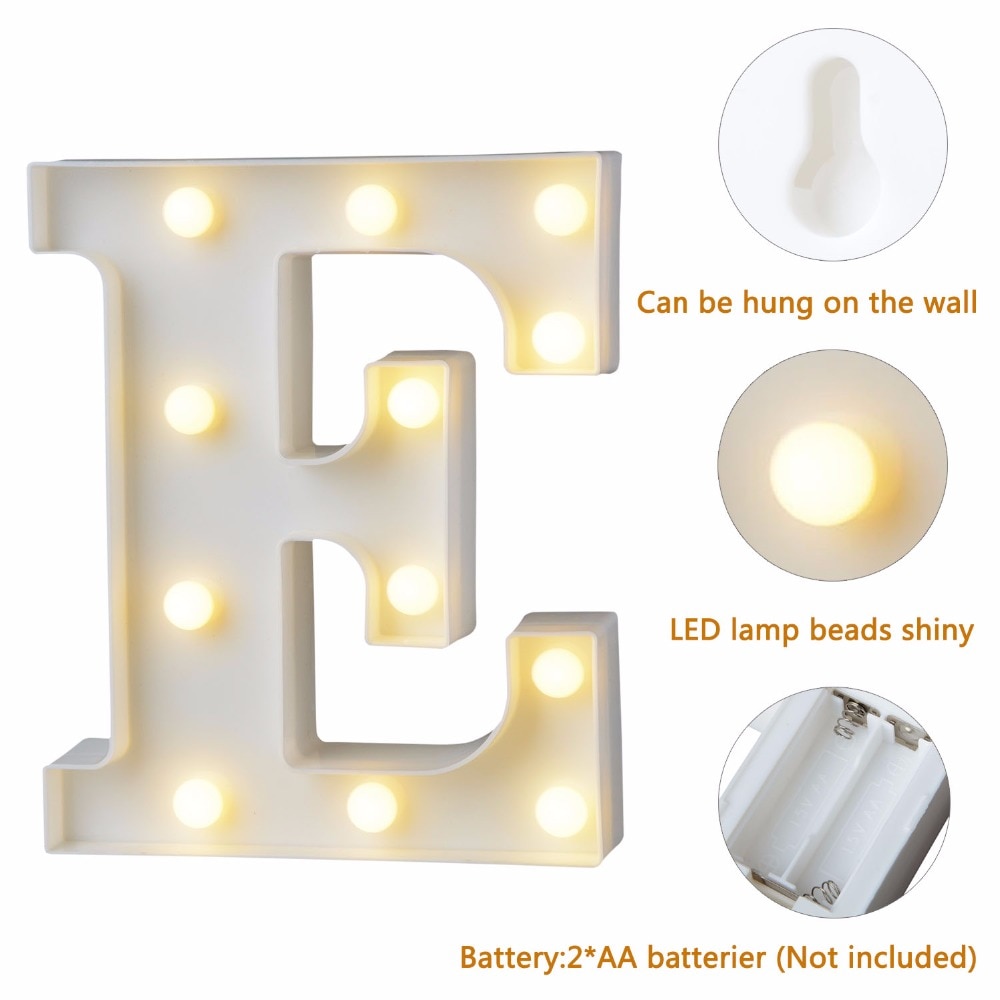 3D LED Letter Light