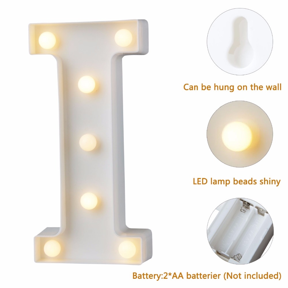 3D LED Letter Light