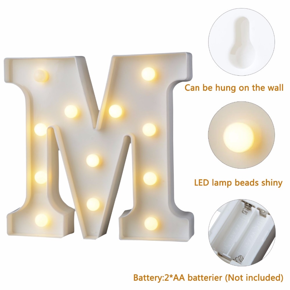 3D LED Letter Light