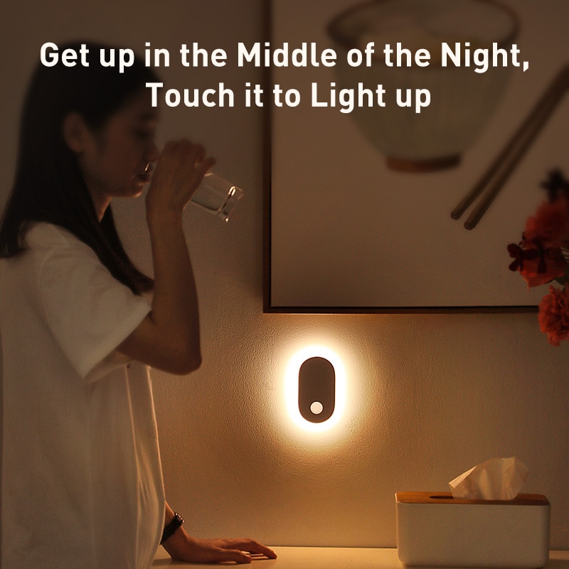 Motion Sensor Wall Light Rechargeable Lamp