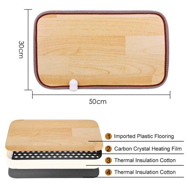 Foot Warmer Mat Electric Heating Pad