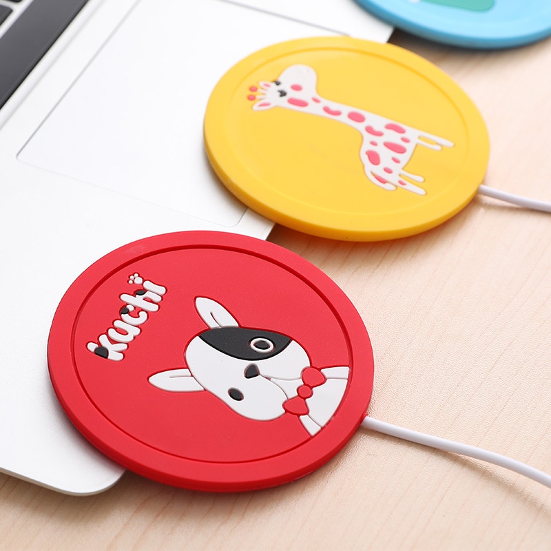 Cartoon USB Mug Heater Coaster