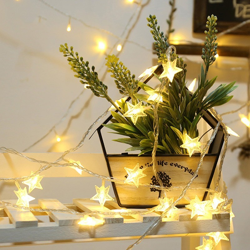 Star Shaped String Lights LED Hanging Light