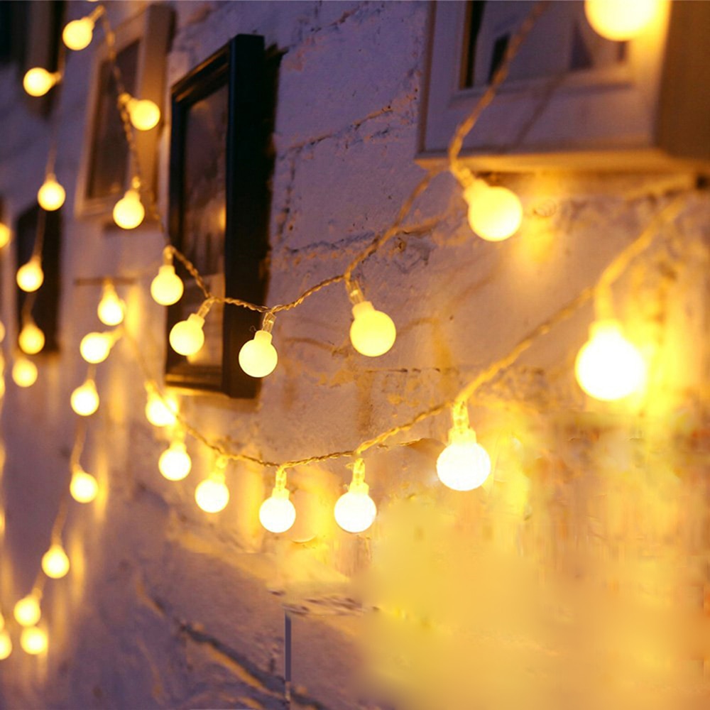 Bulb Fairy Lights Outdoor LED Decor