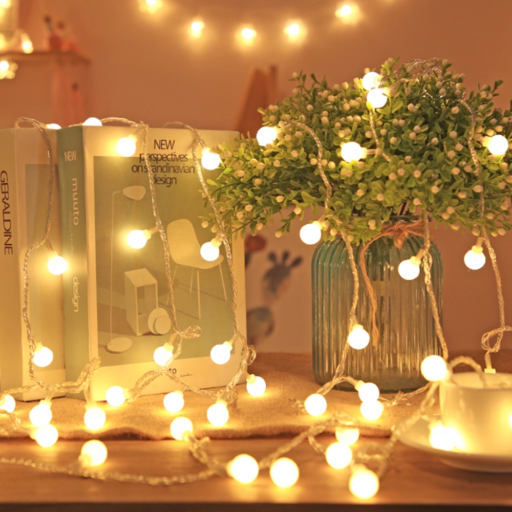 Bulb Fairy Lights Outdoor LED Decor