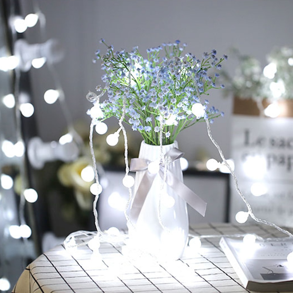 Bulb Fairy Lights Outdoor LED Decor