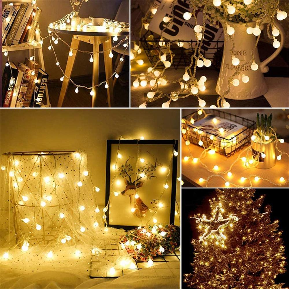 Bulb Fairy Lights Outdoor LED Decor