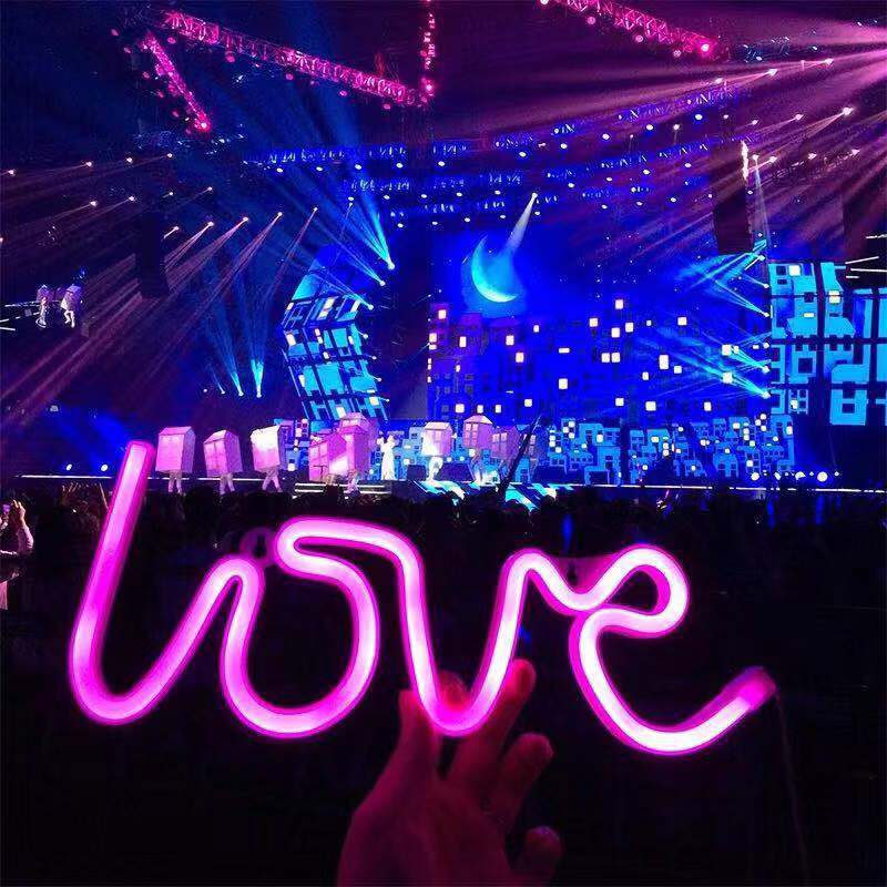 Love Neon Light LED Sign Lamp