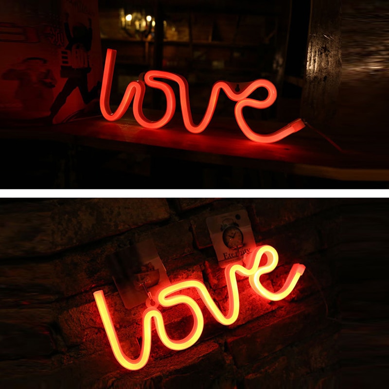 Love Neon Light LED Sign Lamp