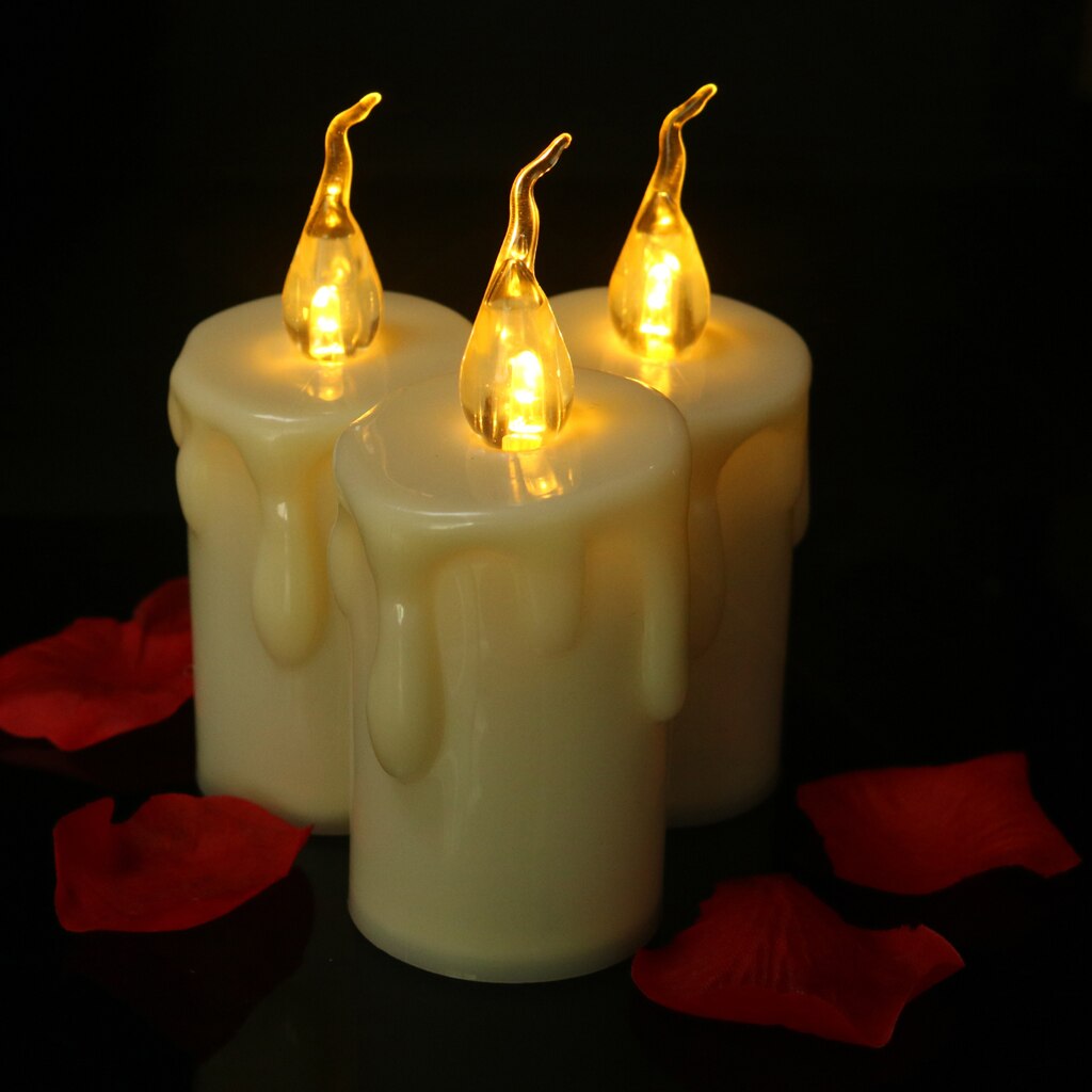 Flameless Flickering LED Candle