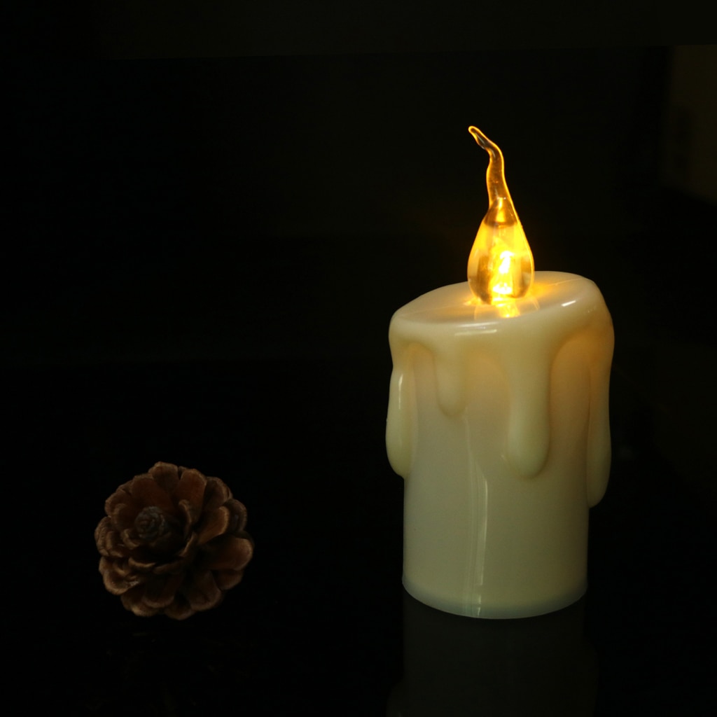 Flameless Flickering LED Candle