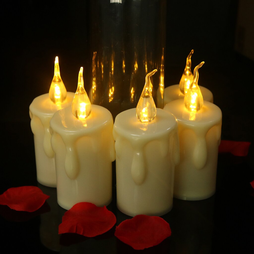 Flameless Flickering LED Candle