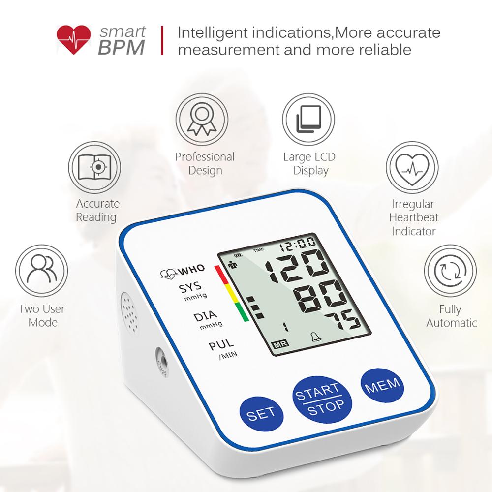 Wrist Blood Pressure Monitor Rechargeable Tool