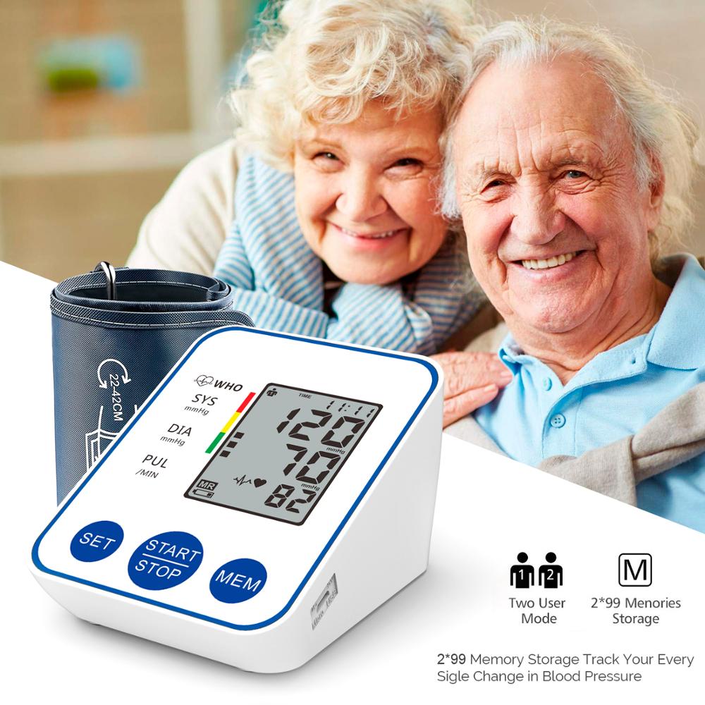 Wrist Blood Pressure Monitor Rechargeable Tool