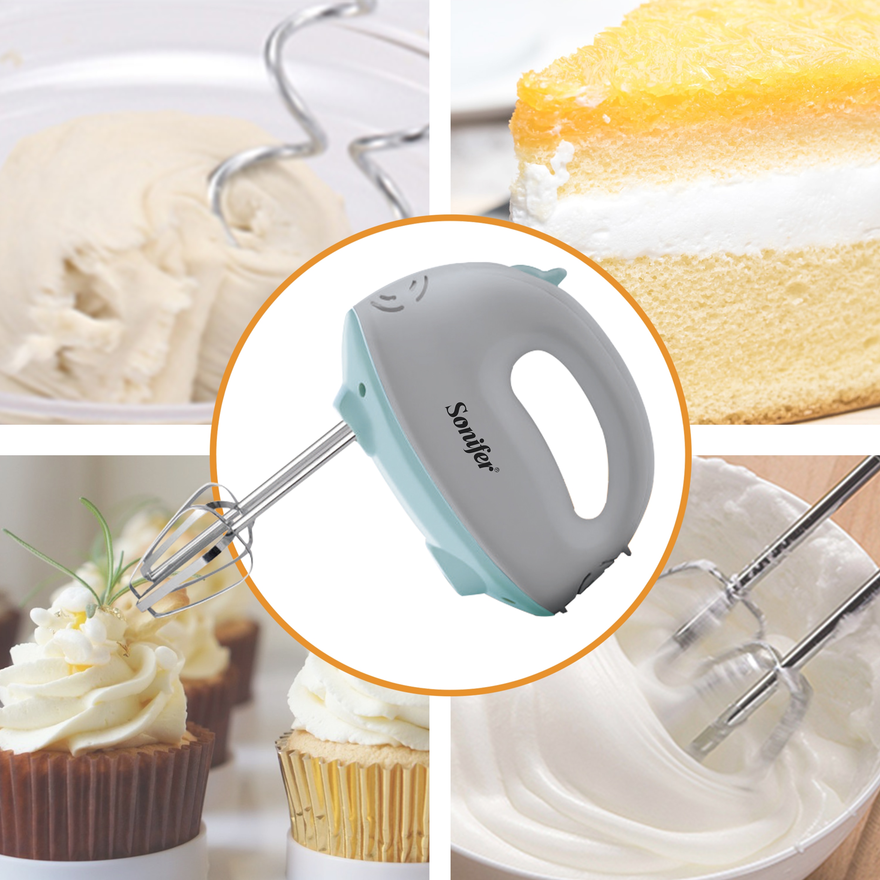 Whisk Electric Mixer Handheld Beater