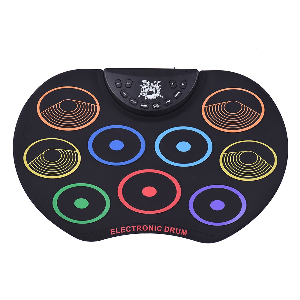 Roll-Up Drum Portable Electronic Pad