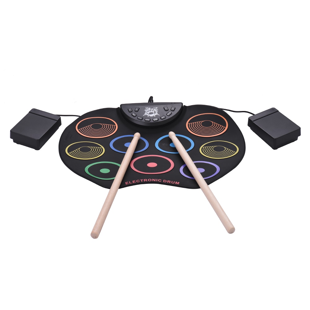 Roll-Up Drum Portable Electronic Pad