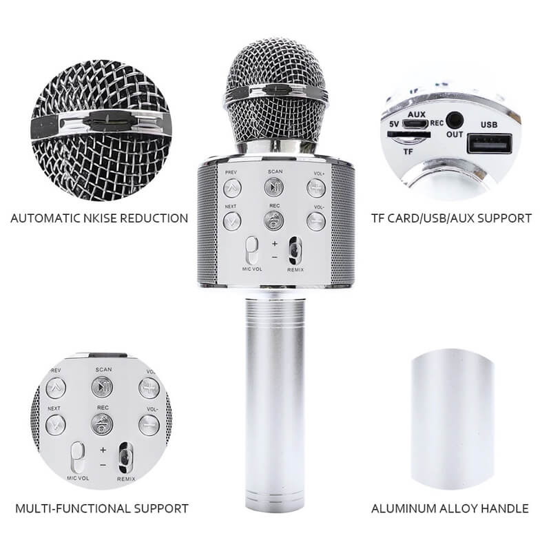 Portable Microphone 3-in-1 Speaker