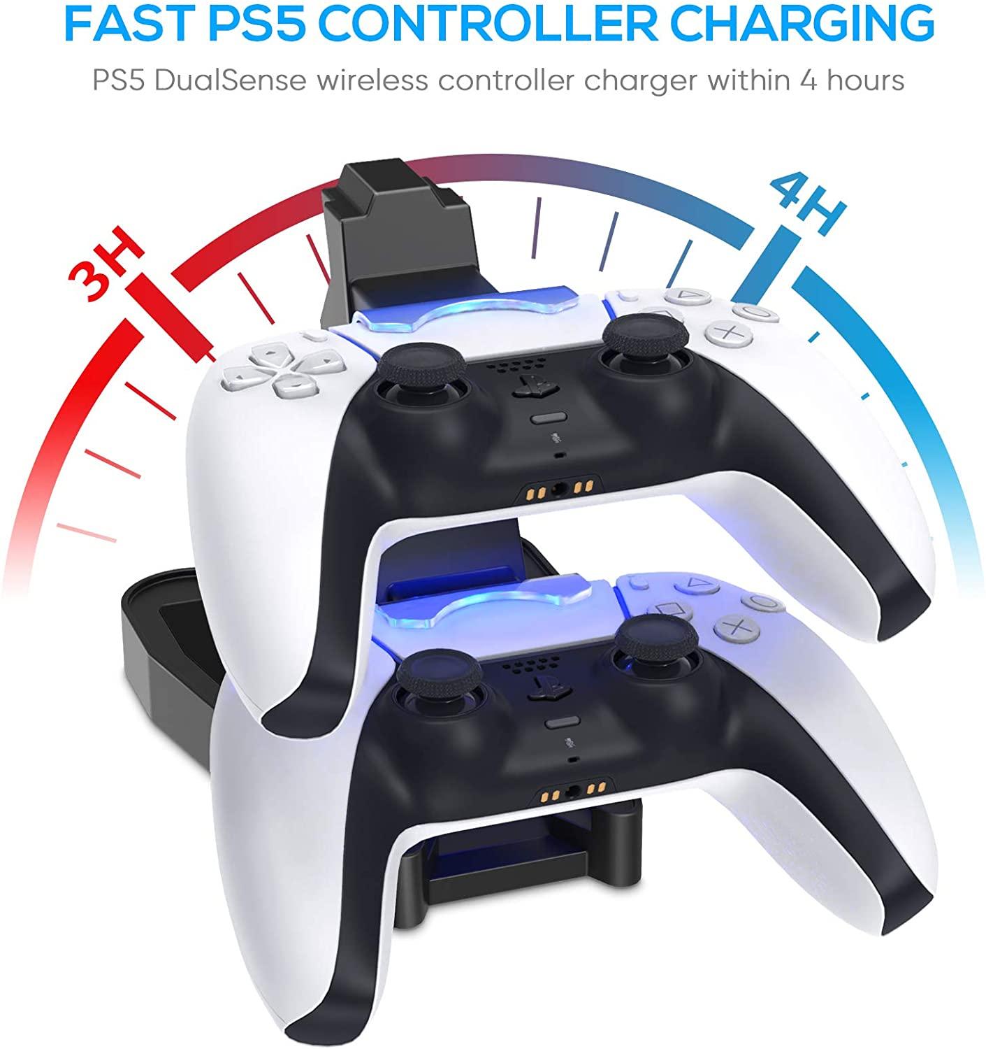 PS5 Controller Charger Dual Port