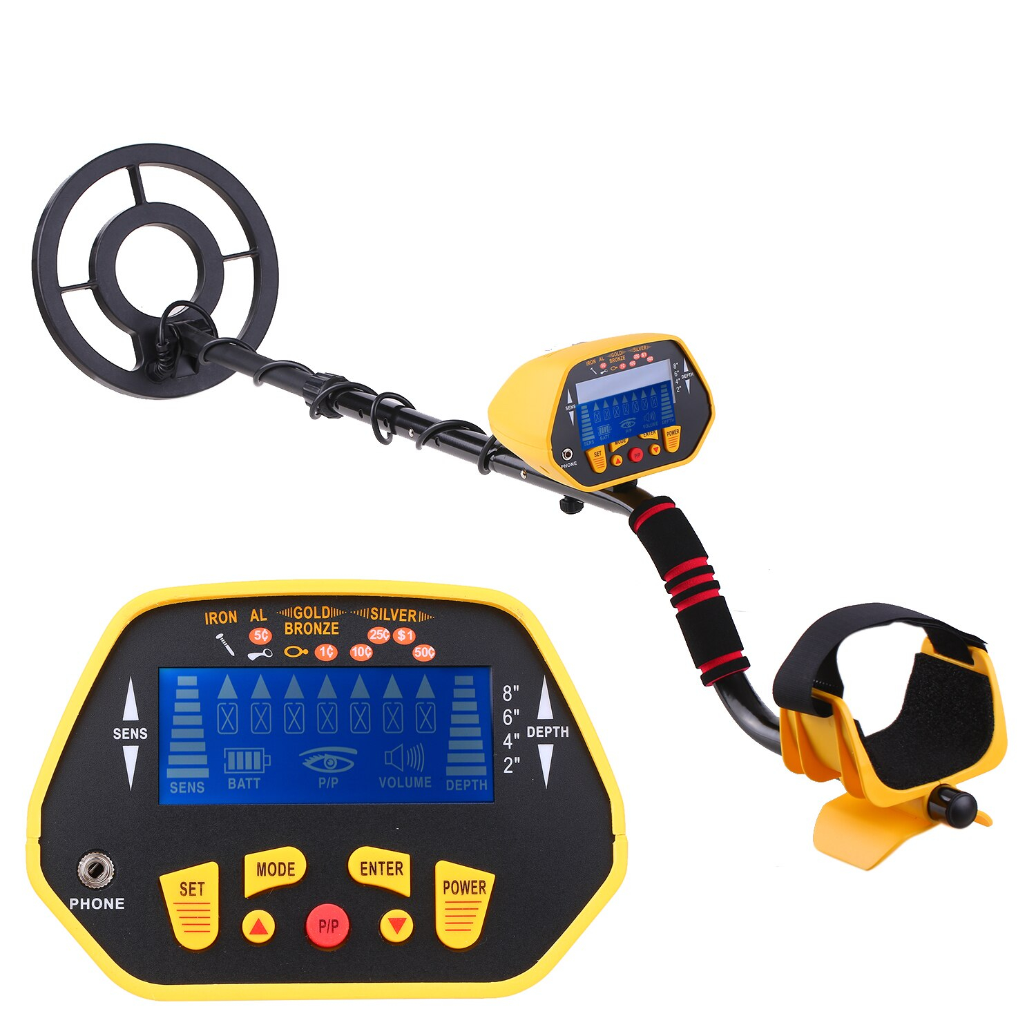 Waterproof Metal Detector Portable Device