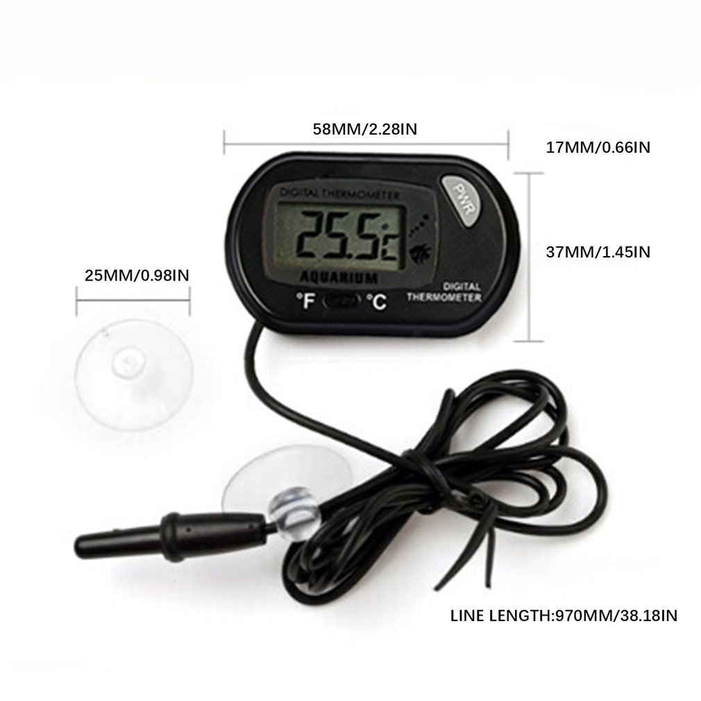 Digital Aquarium Thermometer Pet Device