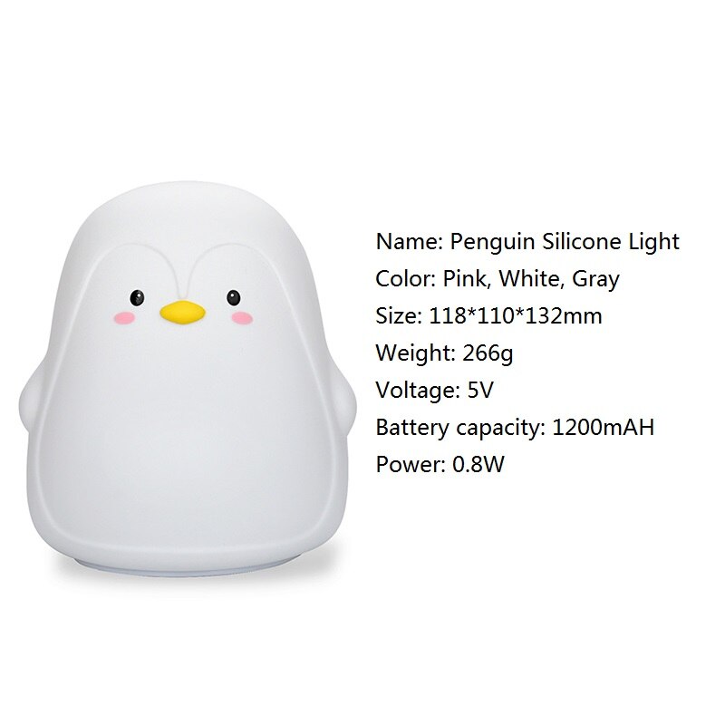 Touch Sensor Silicone Night Light