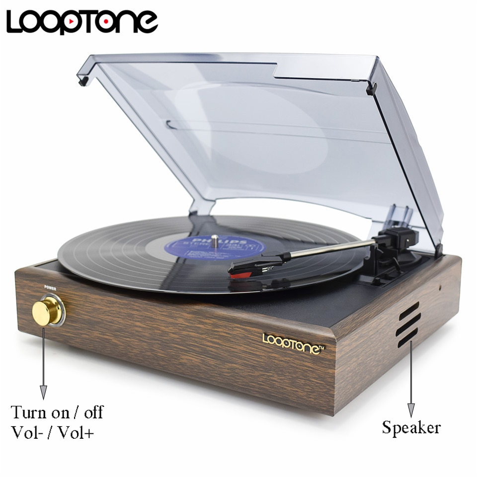 Mini Turntable Vinyl Record Player