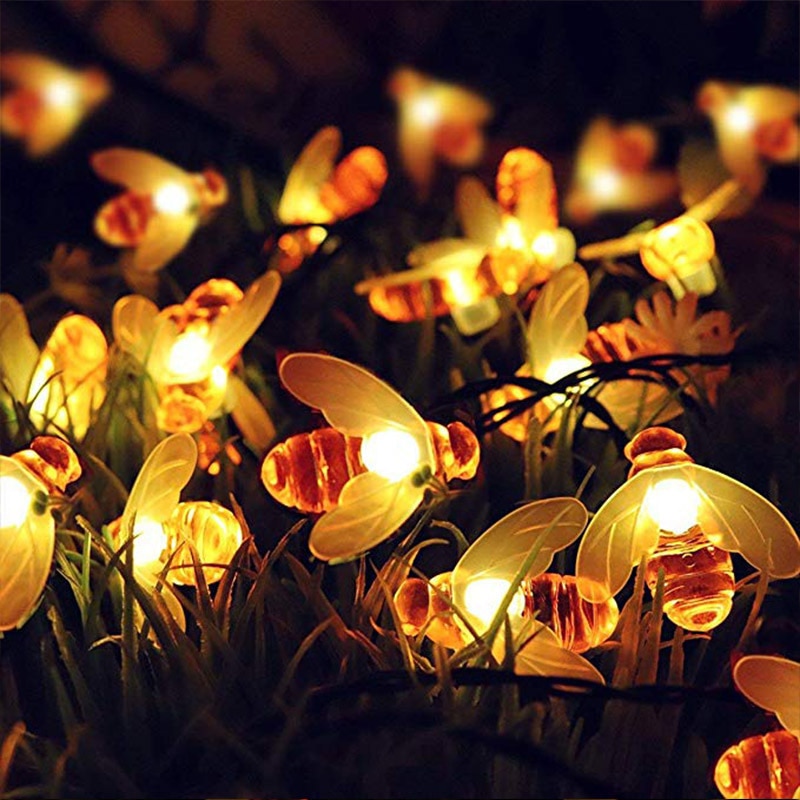 Decorative Solar Lights Bees Design