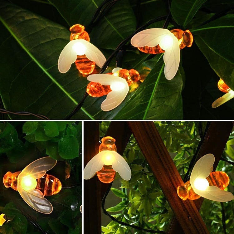 Decorative Solar Lights Bees Design