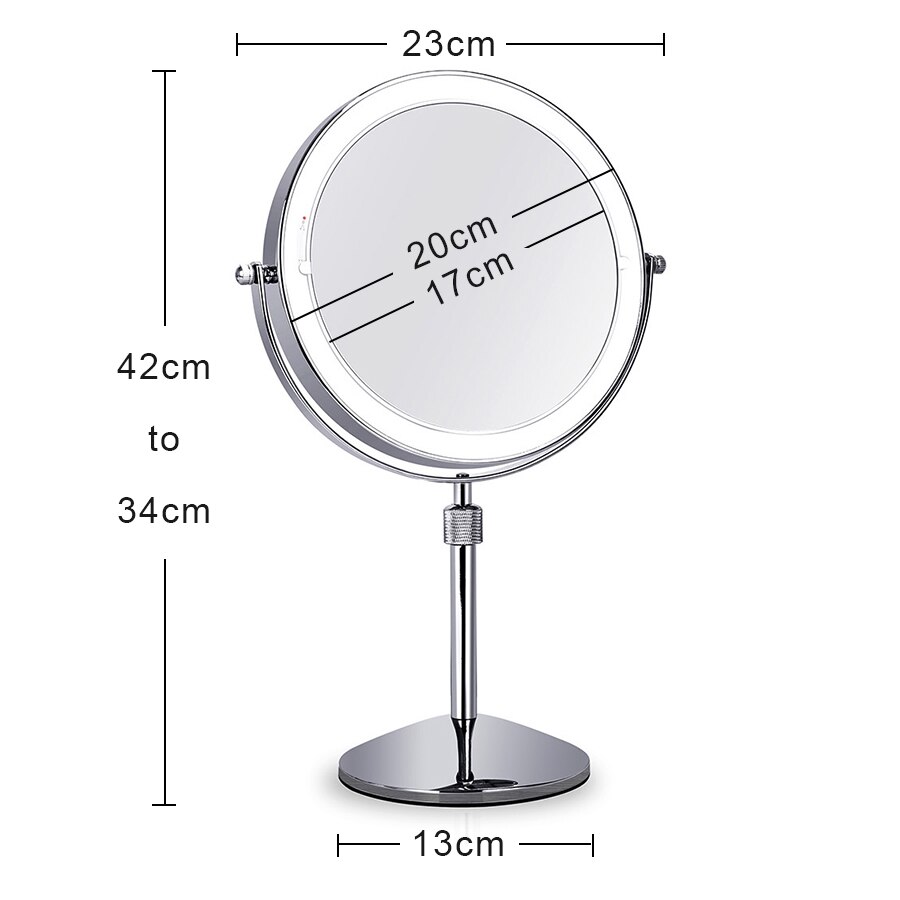 Magnifying Makeup Mirror with Lights