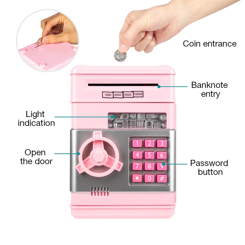 ATM Toy Bank Electronic Piggy Bank