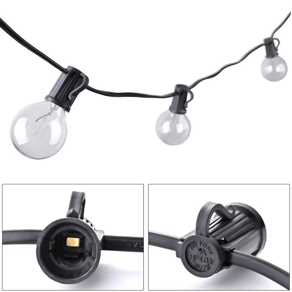 String Bulb Lights Outdoor Lighting