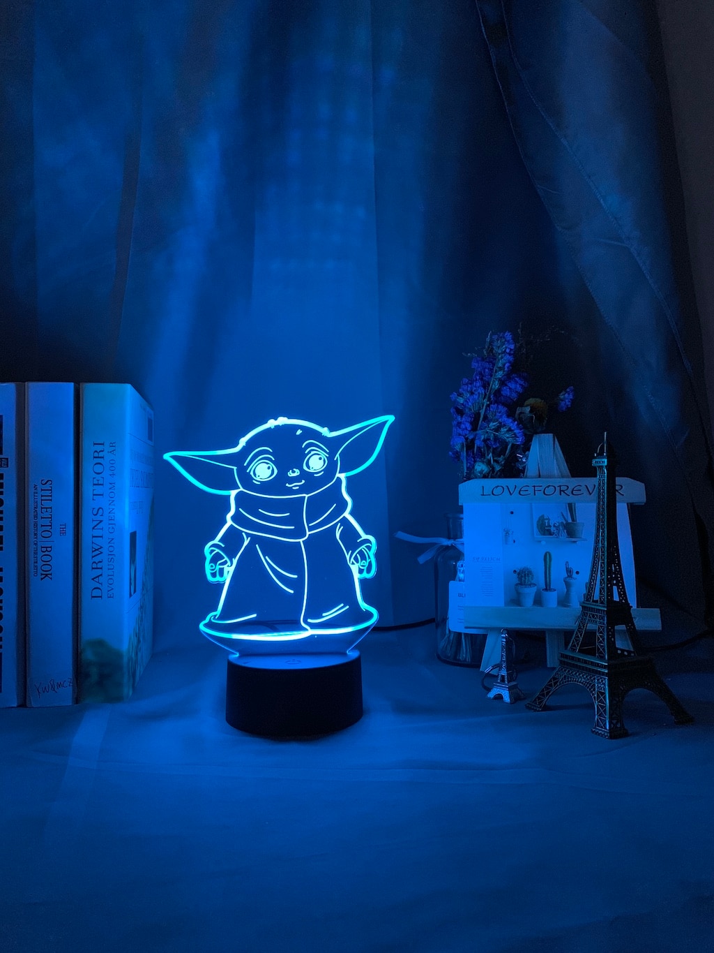 Star Wars Night Light 3D Yoda Lamp