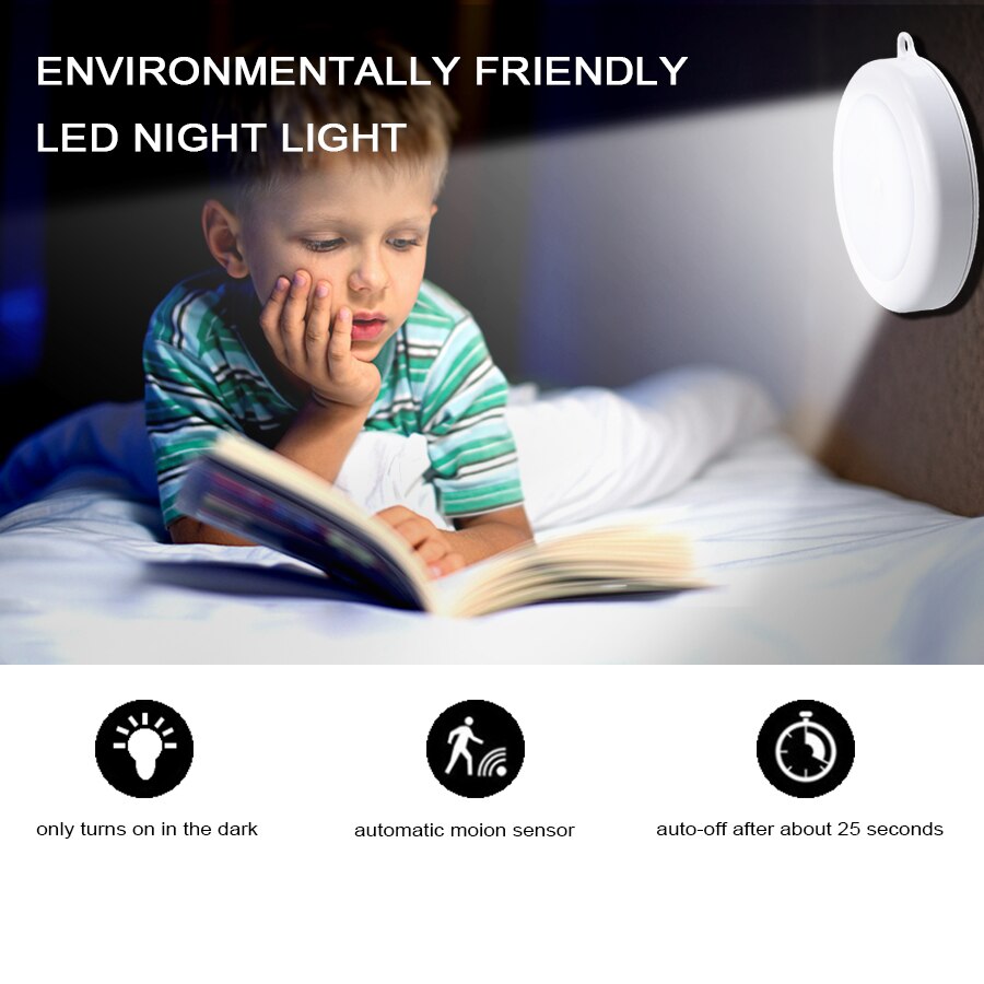 Wireless Closet Light Motion Sensor Lamp