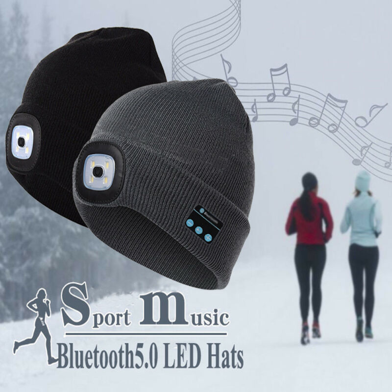 Beanie with Light and Music Player