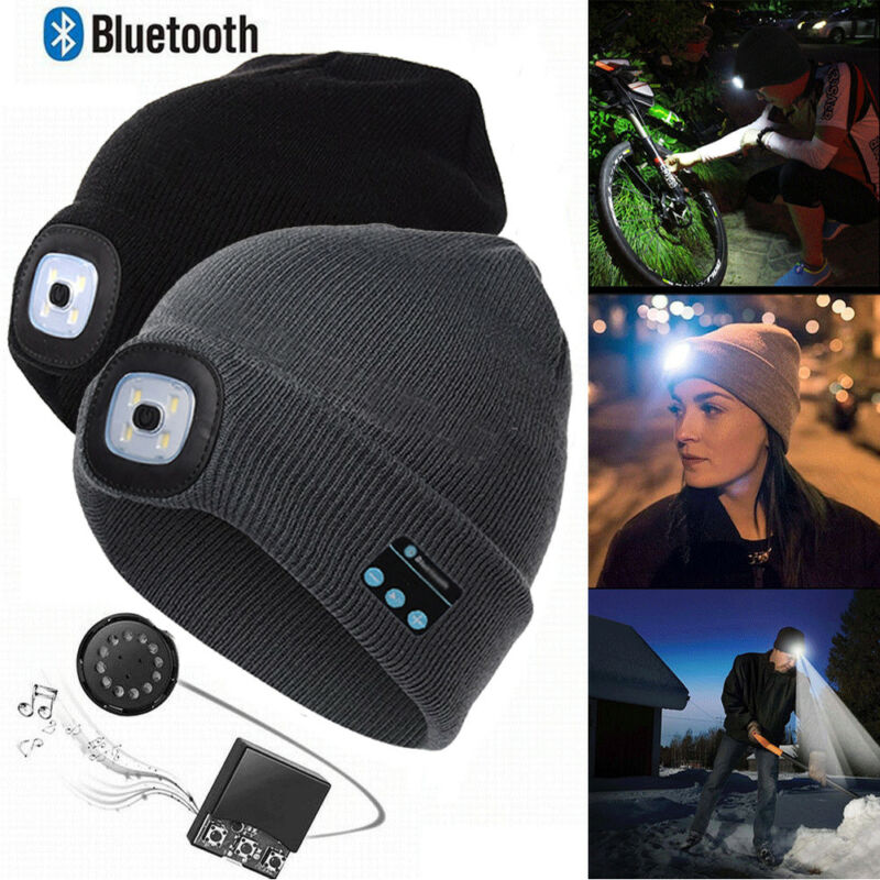 Beanie with Light and Music Player