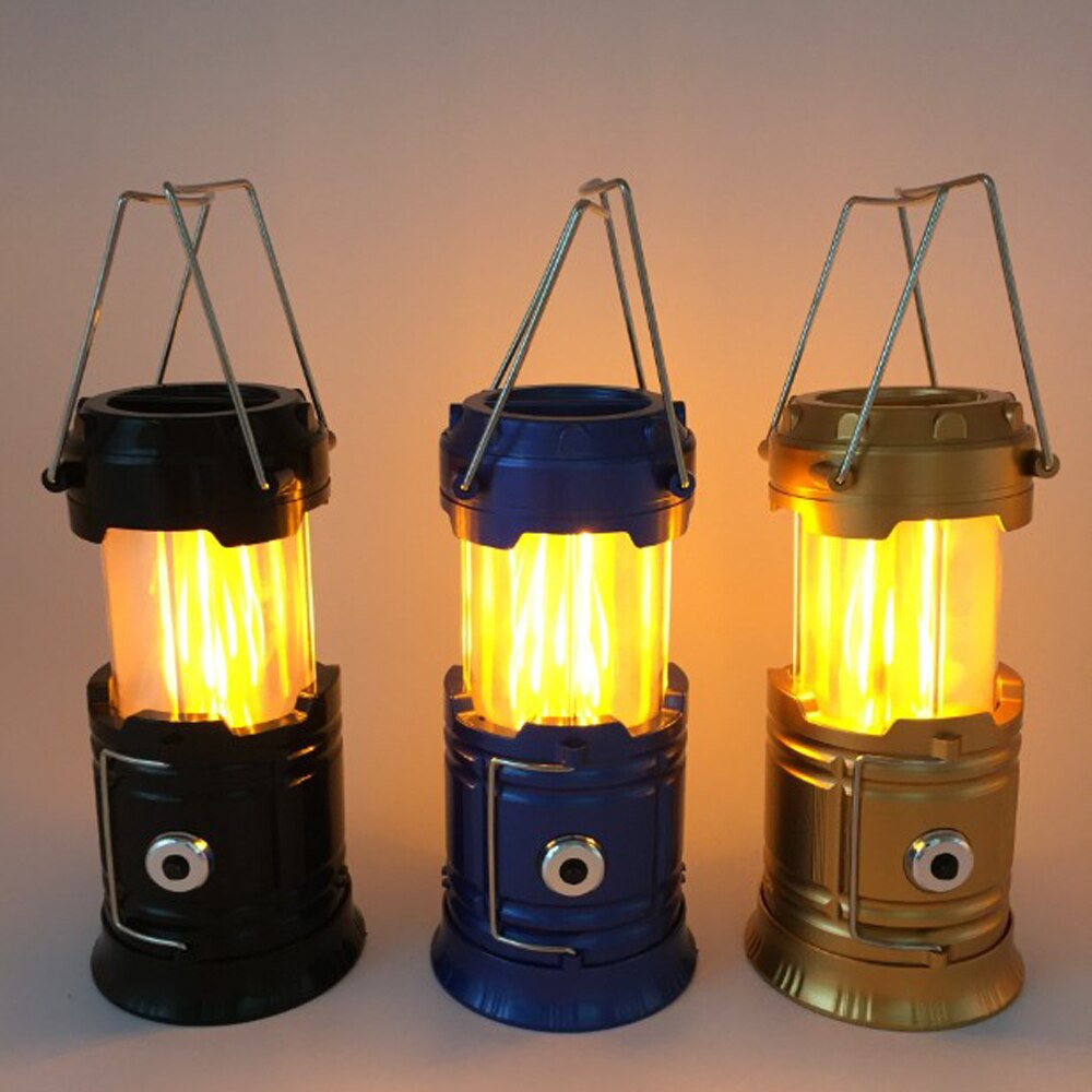 Retractable Solar Camping Lantern