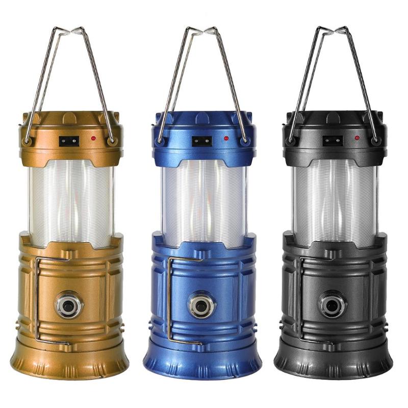 Retractable Solar Camping Lantern