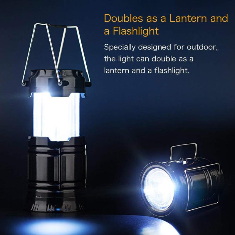 Retractable Solar Camping Lantern