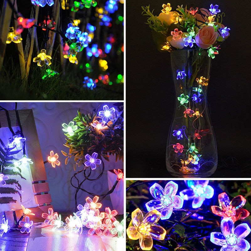 Flower Fairy Lights Cherry Blossom Decoration