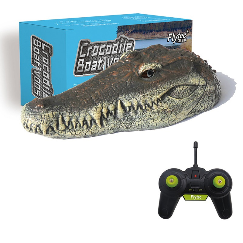 Remote Control Croc Head Crocodile Boat Toy