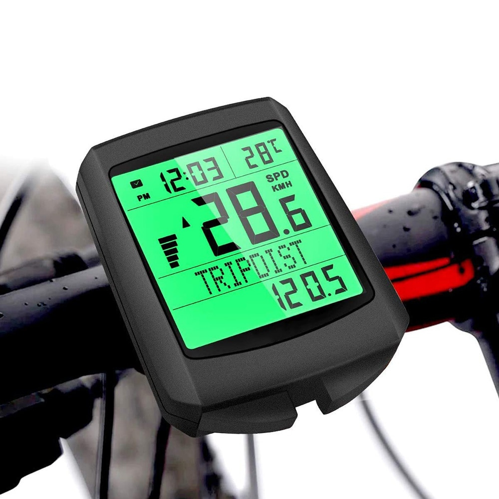 Bike Speed Meter Wireless LCD Display